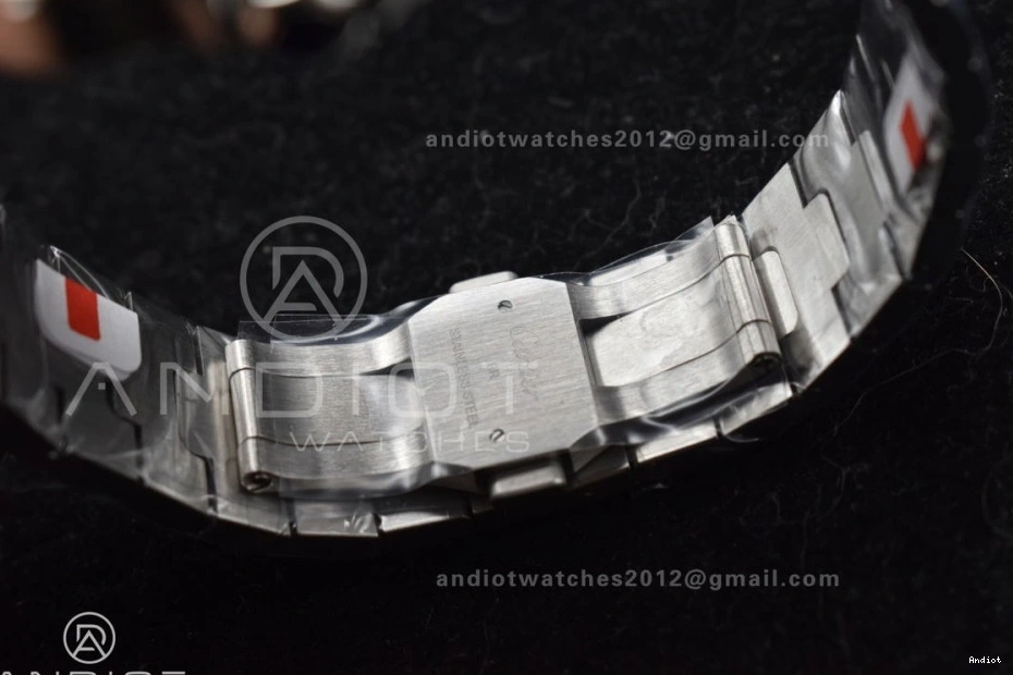MIYOTA 1:1 Cartier Black Best 40mm on Dial SS Santos Gray Edition 9015 SS de Bezel Bracelet BVF 0401